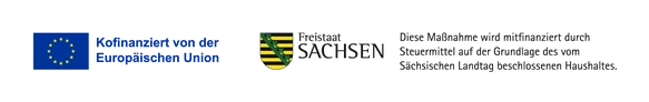 Kofinanziert von der Europäischen Union / Freistaat Sachsen
